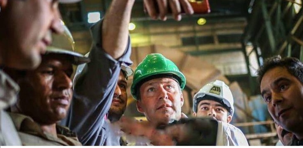 عکس| سلفی کارگران معدن با مارک ویلموتس