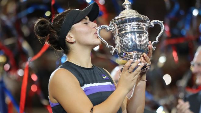 بیانکا آندرسکو، ستاره جدید دنیای تنیس+عکس
