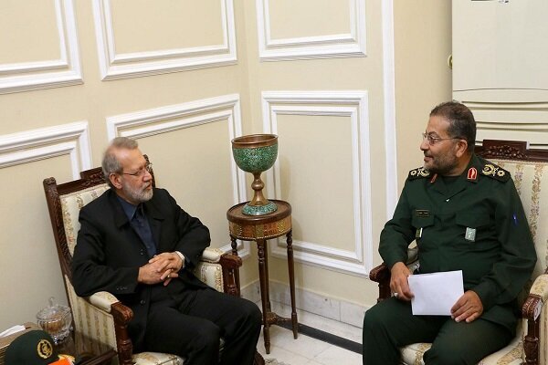 لاریجانی با سردار سلیمانی و پرویز فتاح دیدار کرد/عکس