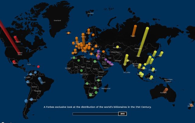 میلیاردرهای دنیا چقدر ثروتمندتر شدهاند؟ میلیاردرهای دنیا چقدر ثروتمندتر شدهاند؟