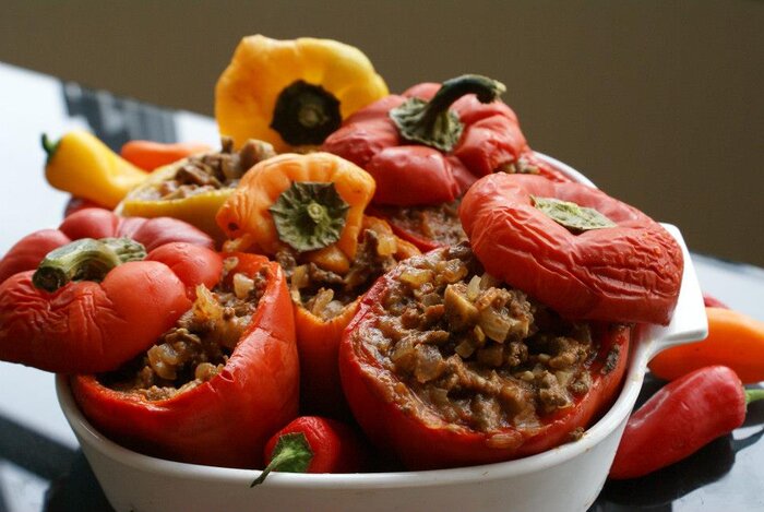 دلمه فقط با برگ‌مو نیست؛ طرز تهیه دلمه سبزیجات