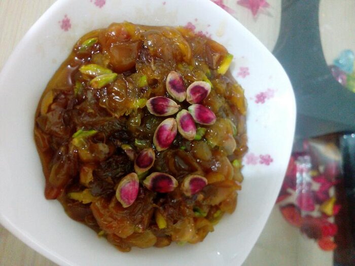 طرز تهیه مربای پوست پسته طرز تهیه مربای پوست پسته