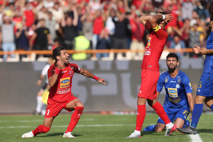 ۱۰ حاشیه عجیب از دربی ۹۰+عکس