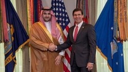دیدار وزیر دفاع آمریکا و برادر بن سلمان در واشنگتن