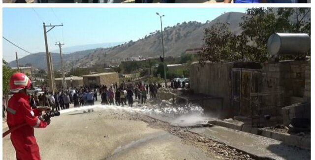جزئیات &zwnj;حادثه انفجار گاز و سوختگی دو نفر در بخش دیشموک + عکس