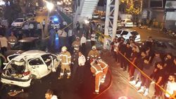 تصادف ۳ خودرو سواری در تهران ۲ کشته داشت