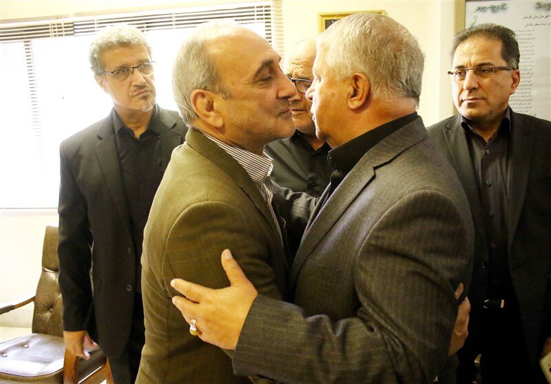 حضور انصاری‌فرد و پروین در باشگاه شاهین/عکس