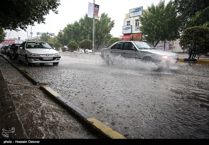 پیش‌بینی باران ۵ روزه در ۲۰ استان