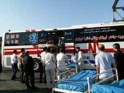 واژگونی سرویس کارخانه‌ای در محور «تبریز- آذرشهر» 16 مصدوم برجای گذاشت