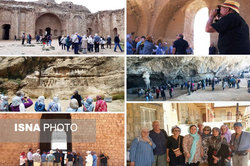 بازدید قریب به ۴۴ هزار گردشگر از آثار جهانی ساسانیان در ۶ ماه