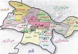 چند درصد مساحت تهران از زمین‌خواران پس گرفته شد؟/ نقشه