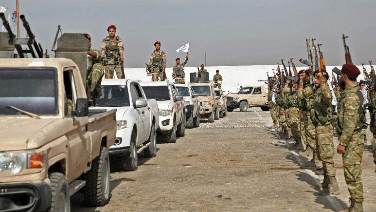 سومین روز حمله ترکیه به کردهای سوریه؛ صدها نفر کشته و آواره شدند سومین روز حمله ترکیه به کردهای سوریه؛ صدها نفر کشته و آواره شدند