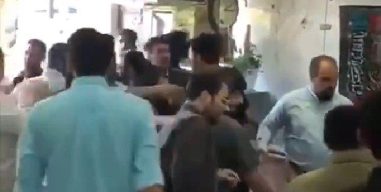 درگیری برسر 