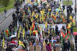 تظاهرات سراسری در آلمان علیه حمله نظامی ترکیه به سوریه