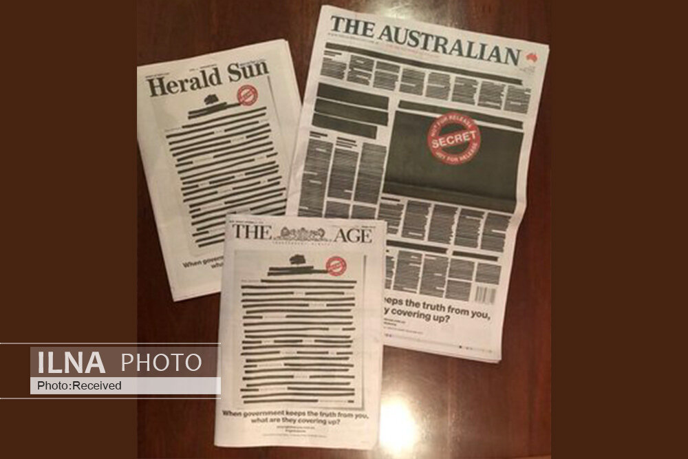 روزنامه‌های استرالیا امروز سیاه منتشر شدند / عکس