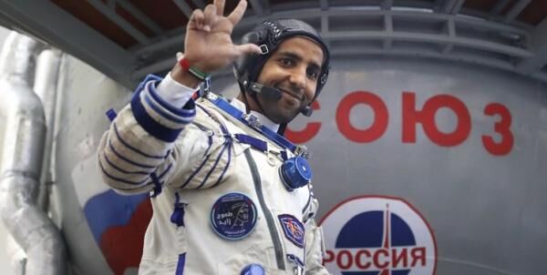 نخستین فضانورد امارات راهی فضا شد+عکس