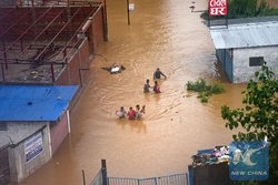 ده‌ها کشته و هزاران آواره در پی بارندگی‌های شدید در هند