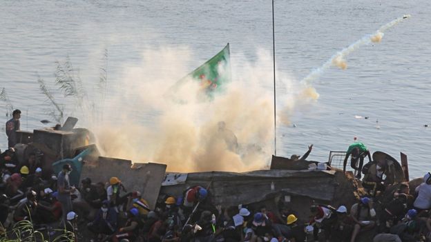 بزرگترین اعتراضهای عراق از زمان سقوط صدام+عکس بزرگترین اعتراضهای عراق از زمان سقوط صدام+عکس