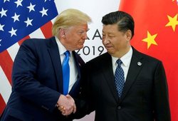 با وجود جنگ تجاری، رهبران چین و آمریکا 
