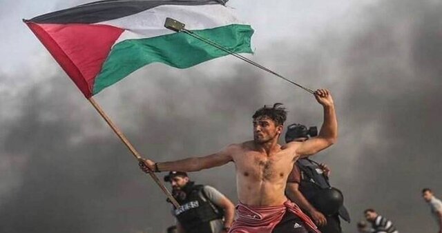 عکس/ تظاهرکننده فلسطینی عکس برتر ۲۰۱۹ گاردین
