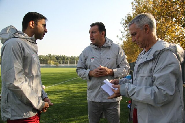 نخستین تمرین تیم ملی برای بازی حساس با عراق + عکس نخستین تمرین تیم ملی برای بازی حساس با عراق + عکس