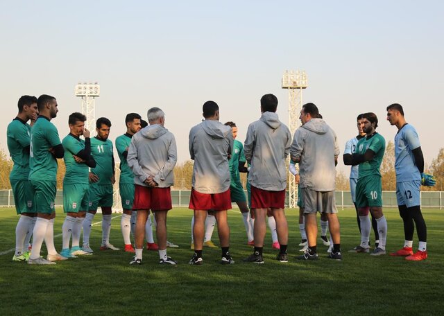 نخستین تمرین تیم ملی برای بازی حساس با عراق + عکس نخستین تمرین تیم ملی برای بازی حساس با عراق + عکس