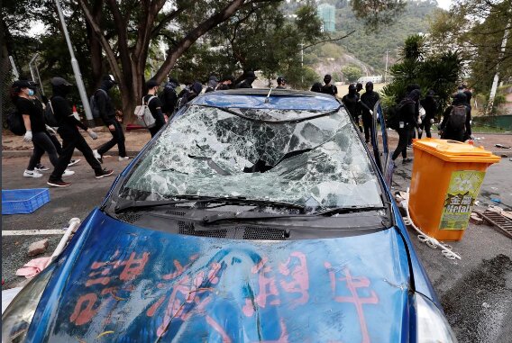 هرج و مرج هنگکنگ را فلج کرد هرج و مرج هنگکنگ را فلج کرد