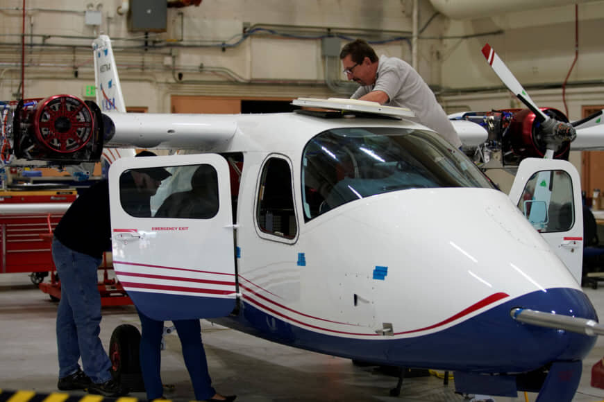 هواپیمای تمام الکتریکی ناسا رونمایی شد+عکس