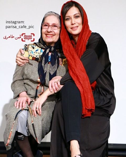 عکس صمیمانه مهتاب کرامتی با بازیگر آشغال های دوست داشتنی