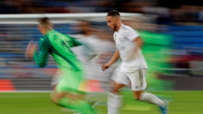 رئال مادرید به یک قدمی بارسلونا رسید+عکس