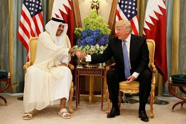 ترامپ تلفنی با امیر قطر گفتگو کرد