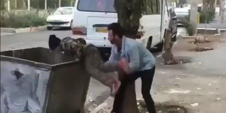 ویدیوی جنجالی آزار کودک زباله‌گرد/ متهم بازداشت شد؟+فیلم