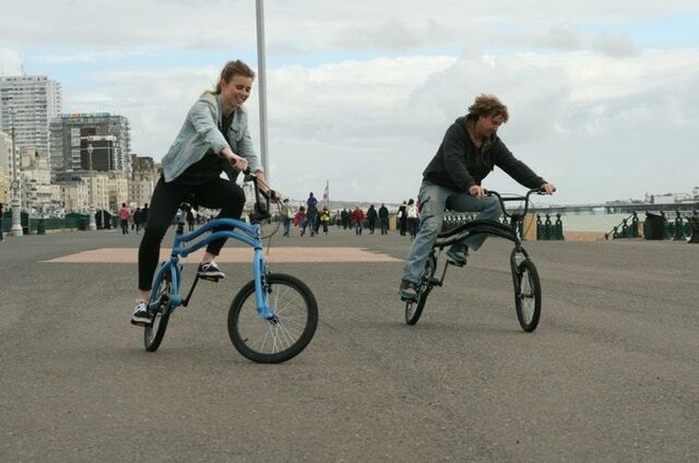 دوچرخهای که هر دو چرخ آن فرمانپذیر است! دوچرخهای که هر دو چرخ آن فرمانپذیر است!