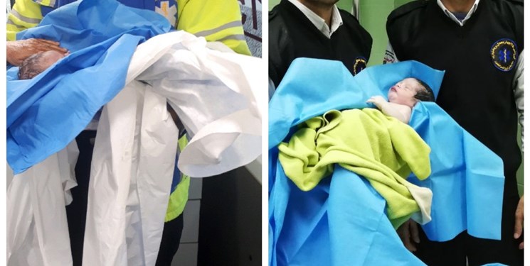 تولد ۲ نوزاد در آمبولانس اورژانس