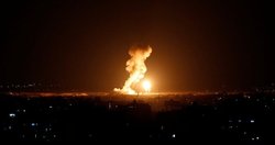 حمله جنگنده‌های اسرائیلی به جنوب نوار غزه