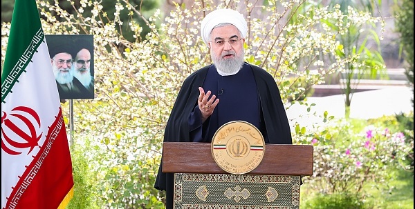 پیام نوروزی رئیسجمهور به مناسبت سال ۱۳۹۹: باید تلاش کنیم از کرونا عبور کنیم پیام نوروزی رئیسجمهور به مناسبت سال ۱۳۹۹: باید تلاش کنیم از کرونا عبور کنیم