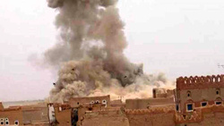 حمله گسترده جنگنده‌های سعودی به ۵ استان یمن