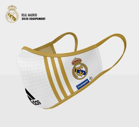 خلاقیت شرکت اسپانیایی در تولید ماسک با لوگوی رئال و بارسا/عکس