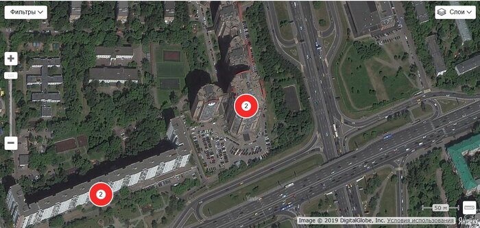 محل زندگی مبتلایان به کرونا در مسکو بر روی اینترنت قرار گرفت