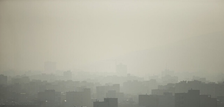 کاهش کیفیت هوا در ۹ شهر صنعتی و پرجمعیت