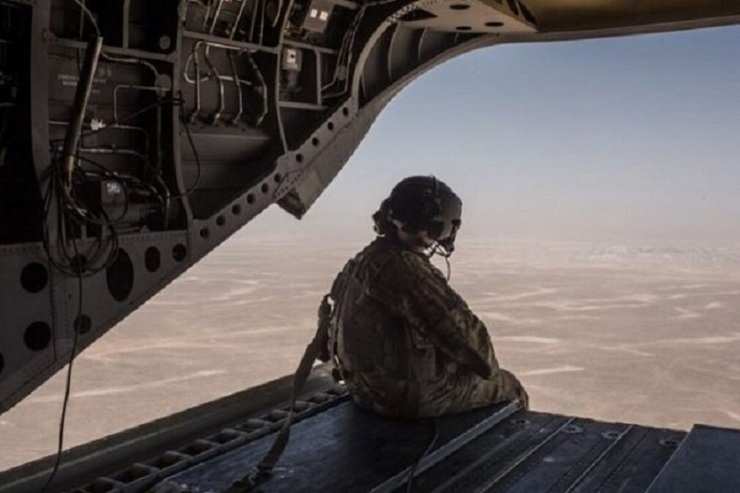 تحرکات گسترده هوایی آمریکایی‌ها در غرب عراق