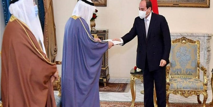 نامه امیر کویت به «السیسی» برای پایان دادن به بحران قطر