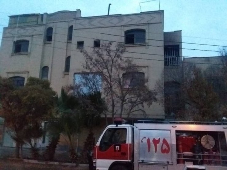 آتش در خانه سازمانی فرمانداری بندرگز/دختر فرماندار به icu منتقل شد