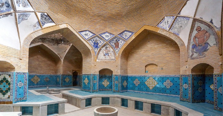 تصاویر| حمام شاهزاده‌ها در اصفهان