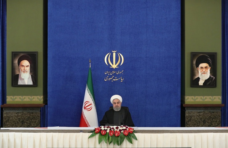 روحانی: ترامپ مستبد می‌خواست نظام ما را سه ماهه سرنگون کند، خودش با رسوایی سرنگون شد
