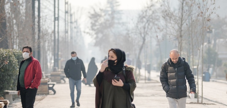 تهرانی‌ها در ۲۴ ساعت اخیر آلوده‌ترین هوای سال را تنفس کردند