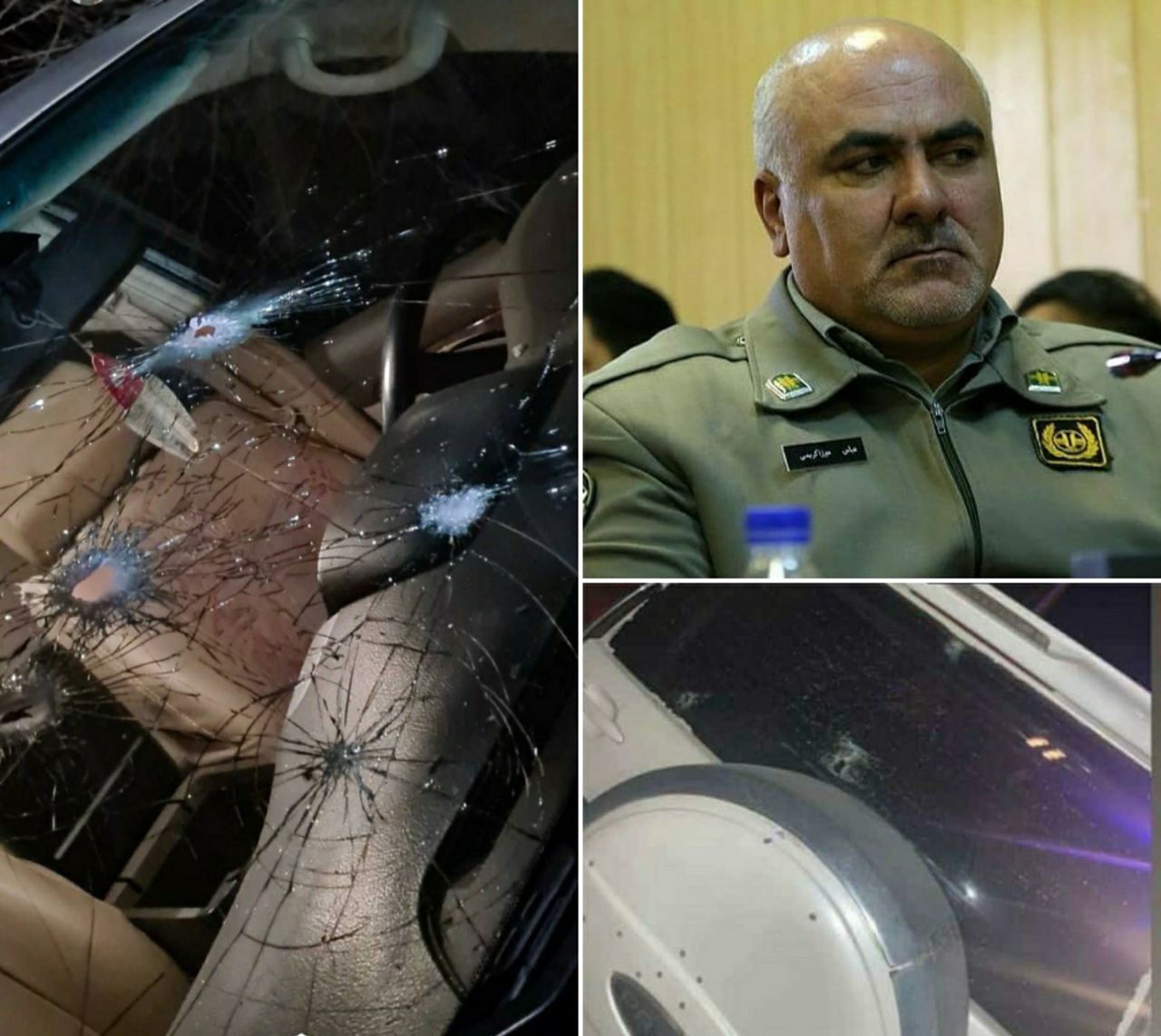 تصویر خودروی رئیس سابق محیط زیست دماوند پس از ترور/عکس