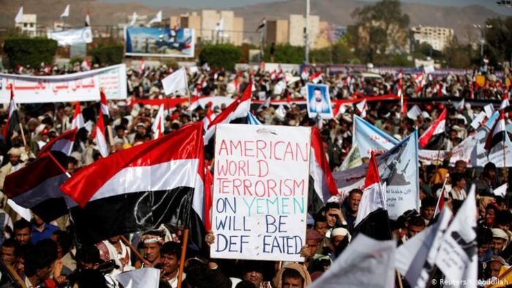 اعتراض ۲۶ عضو مجلس نمایندگان آمریکا به تروریست خواندن انصارالله