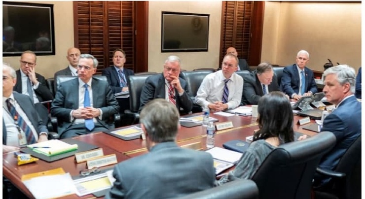 جلسه امنیتی در کاخ سفید درباره حمله احتمالی در عراق
