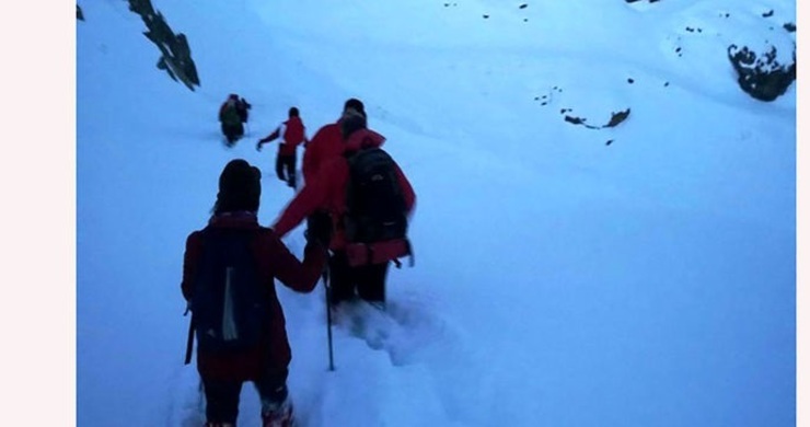 مفقود شدن ۱۰ کوهنورد بر اثر کولاک برف در کوه شاه جهان